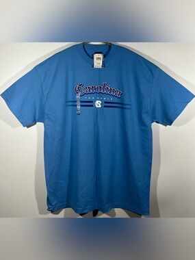 Vintage University of North Carolina (UNC) Tar Heels Gothic Tee Shirt XL Champs